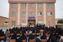 افتتاح مدرسه دخترانه در شهرستان گواور